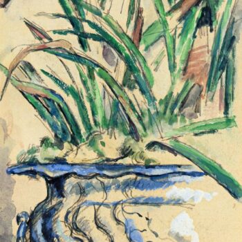 Blue Flowerpot, 1885
