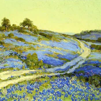 Bluebonnets, Late Afternoon