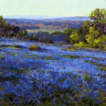 Bluebonnets, Late Afternoon, North of San Antonio, 1920