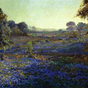 Bluebonnets at Late Afternoon, near La Grange, Texas, 1918