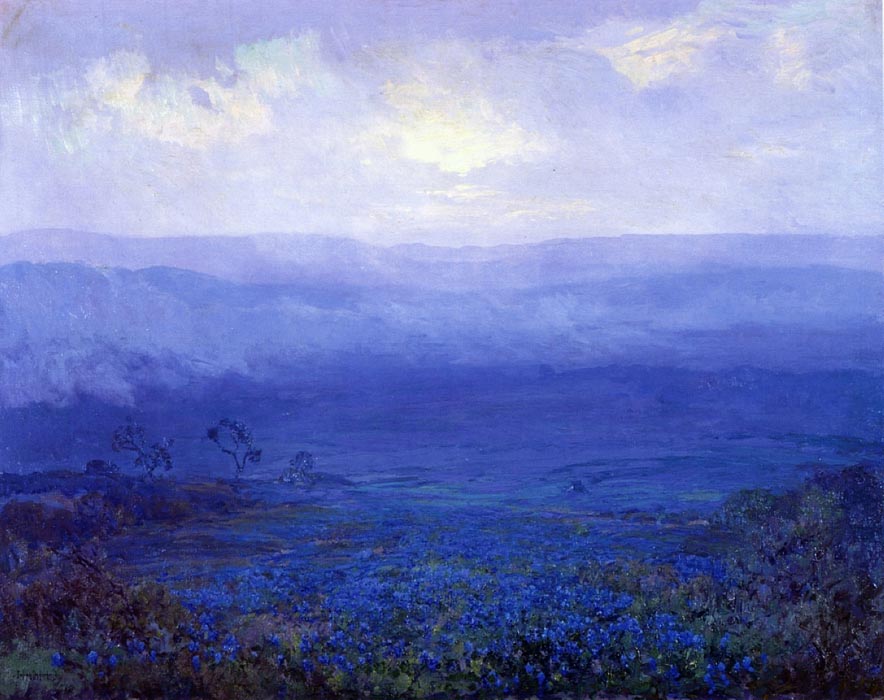 Bluebonnets in Texas, 1915