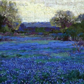 Bluebonnets on a Grey Day, 1922