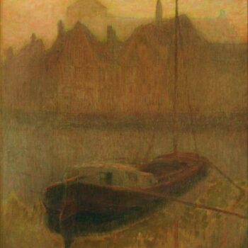 Boat on the Canal (Morning), 1900