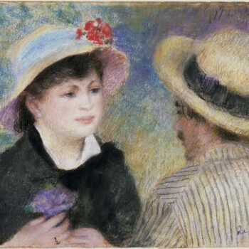 Boating Couple (said to be Aline Charigot and Renoir), 1881