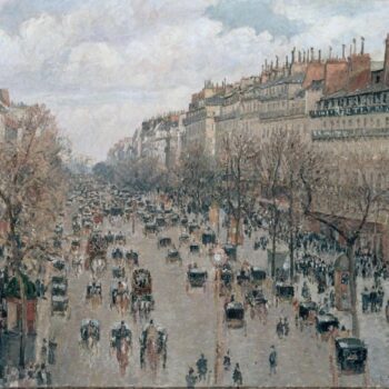 Boulevard Montmartre - Afternoon, Sunlight, 1897