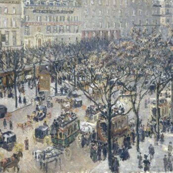 Boulevard des Italiens - Morning, Sunlight, 1897