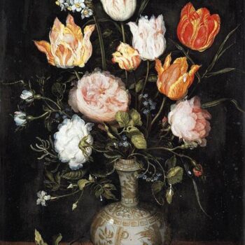 Bouquet in a ceramic vaze