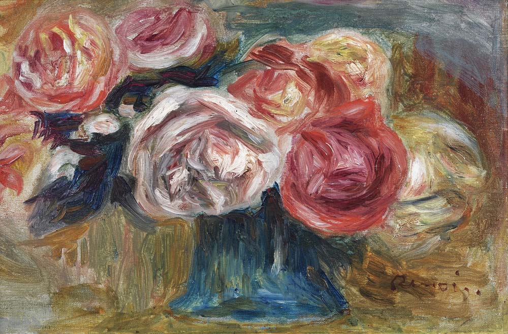 Bouquet of Roses in a Vase