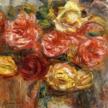 Bouquet of Roses in a Vase, 1900