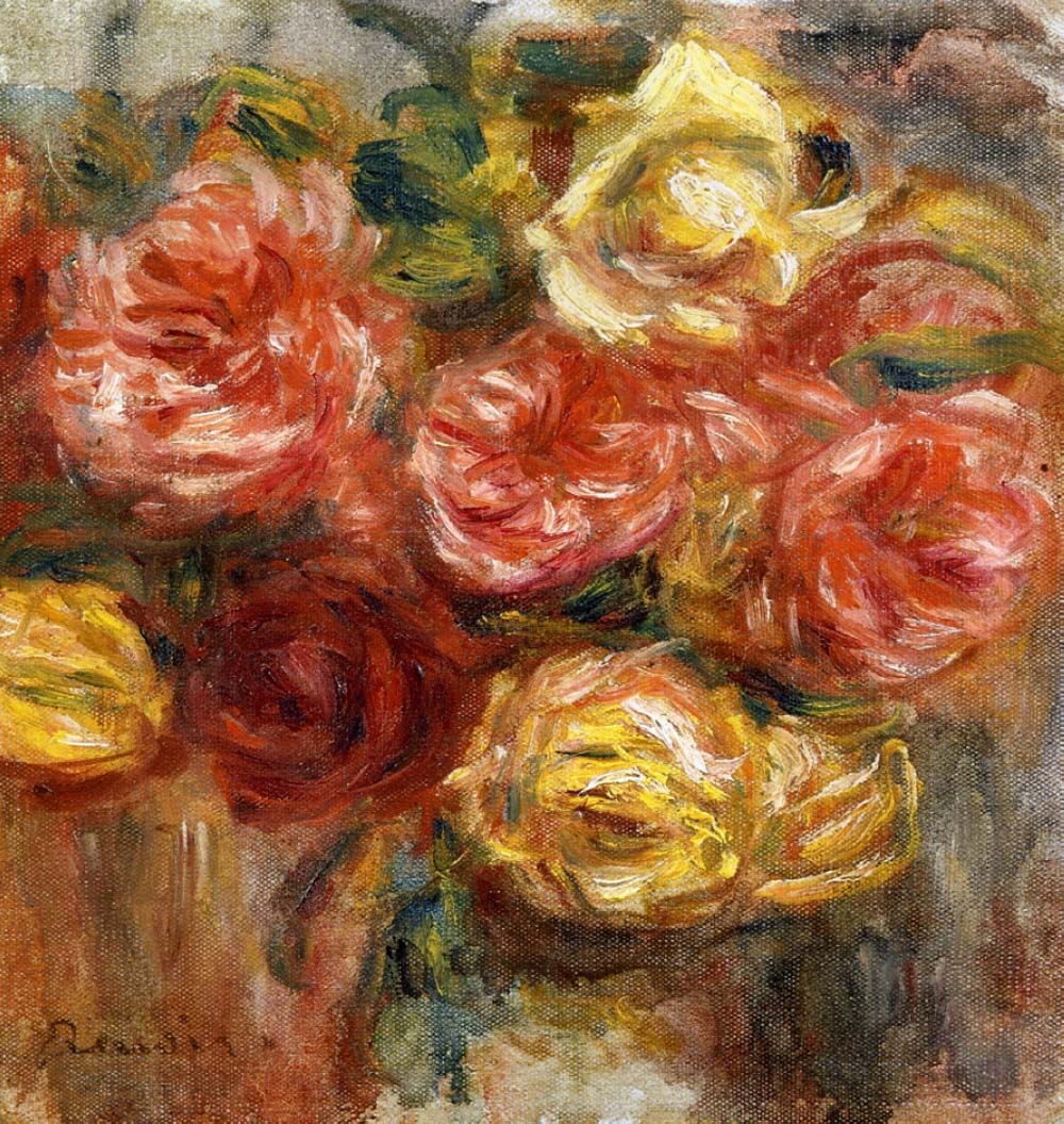 Bouquet of Roses in a Vase, 1900