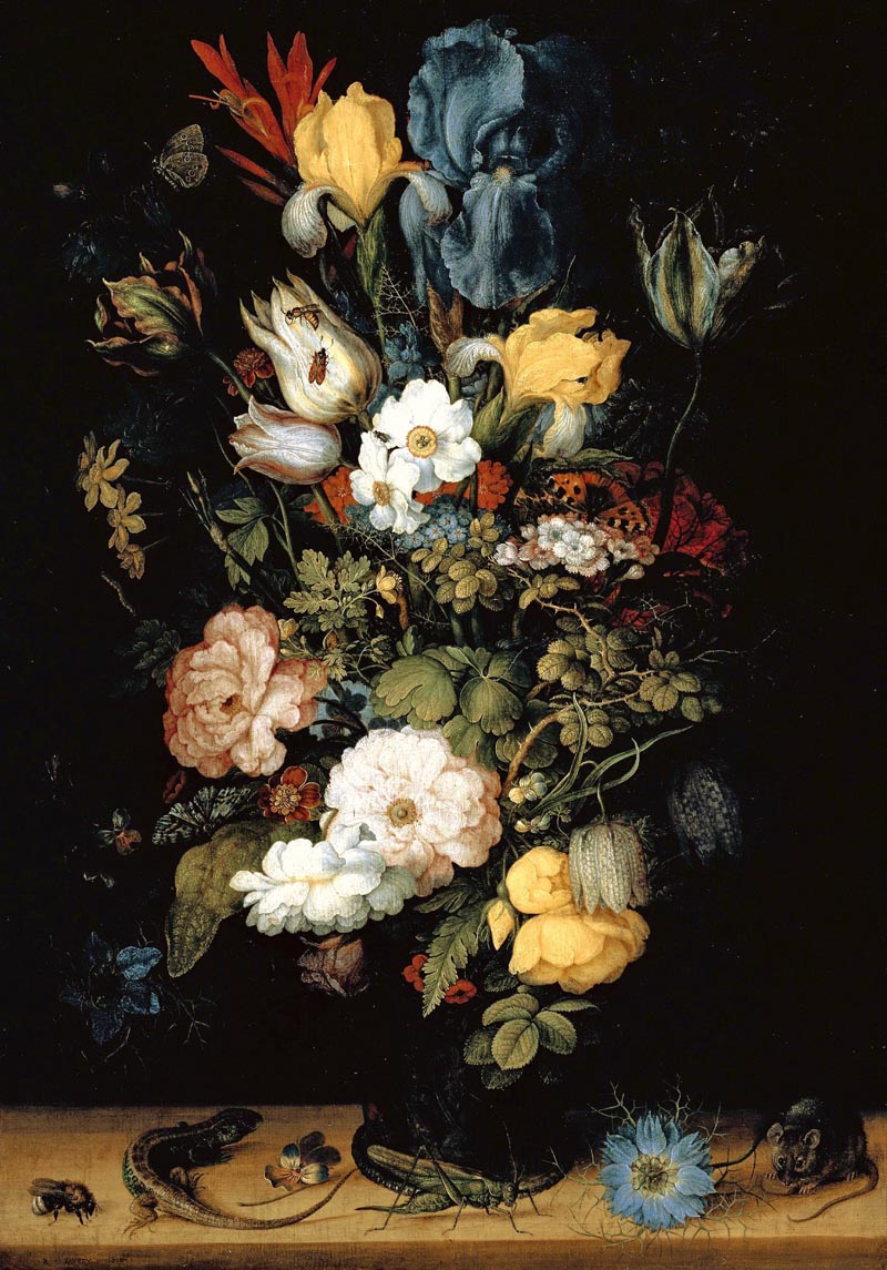Bouquet of flowers - bouquet of Liechtenstein - 1612
