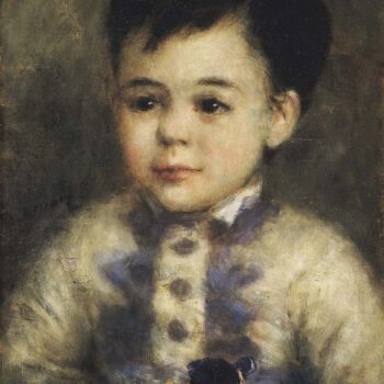 Boy with a Toy Soldier (Portrait of Jean de La Pommeraye), 1875