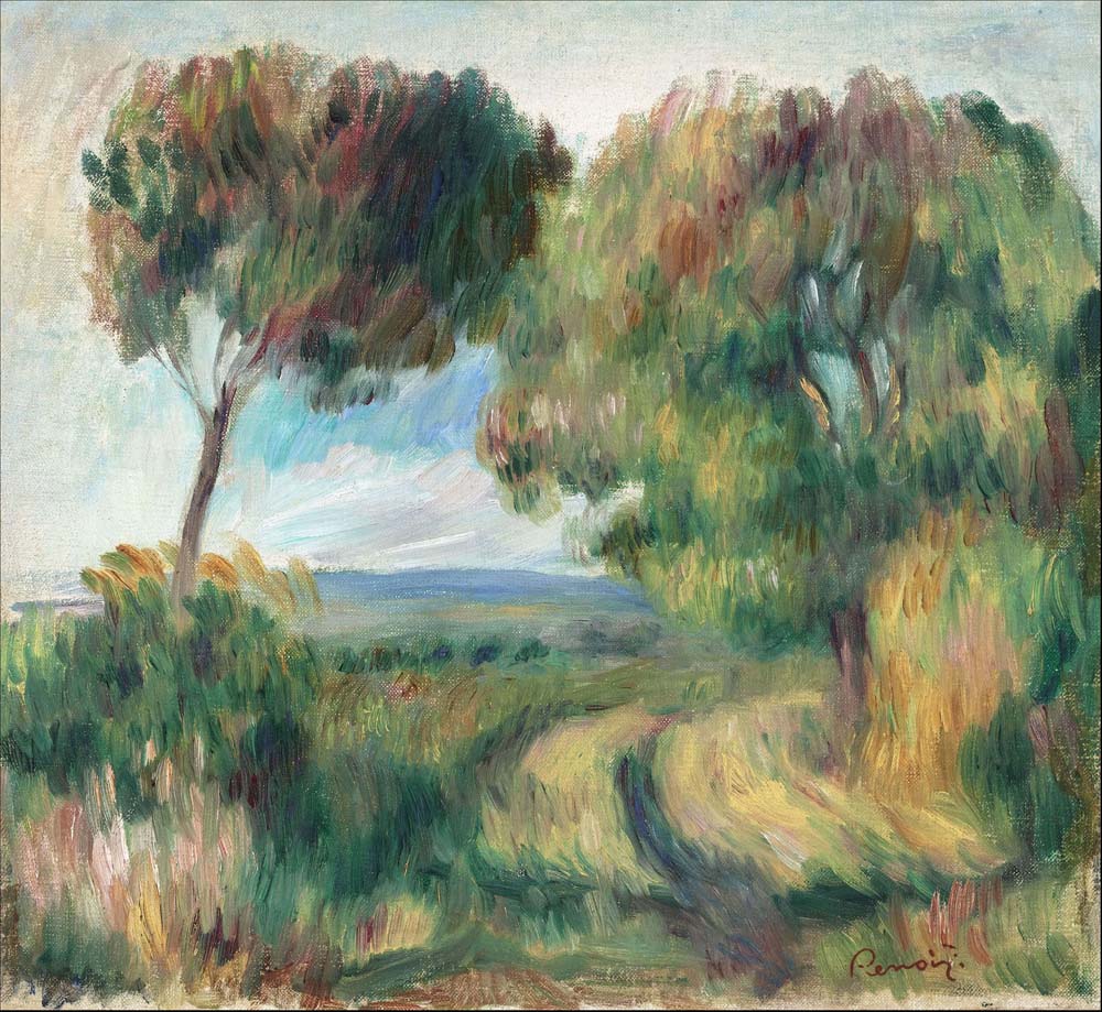 Breton Landscape - Trees and Moor, 1892