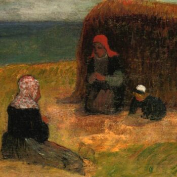 Breton Women with Haystack, 1890