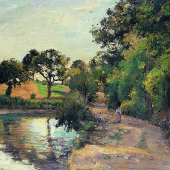 Bridge at Montfoucault, 1874