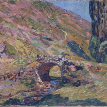 Bridge in the Mountains, 1898