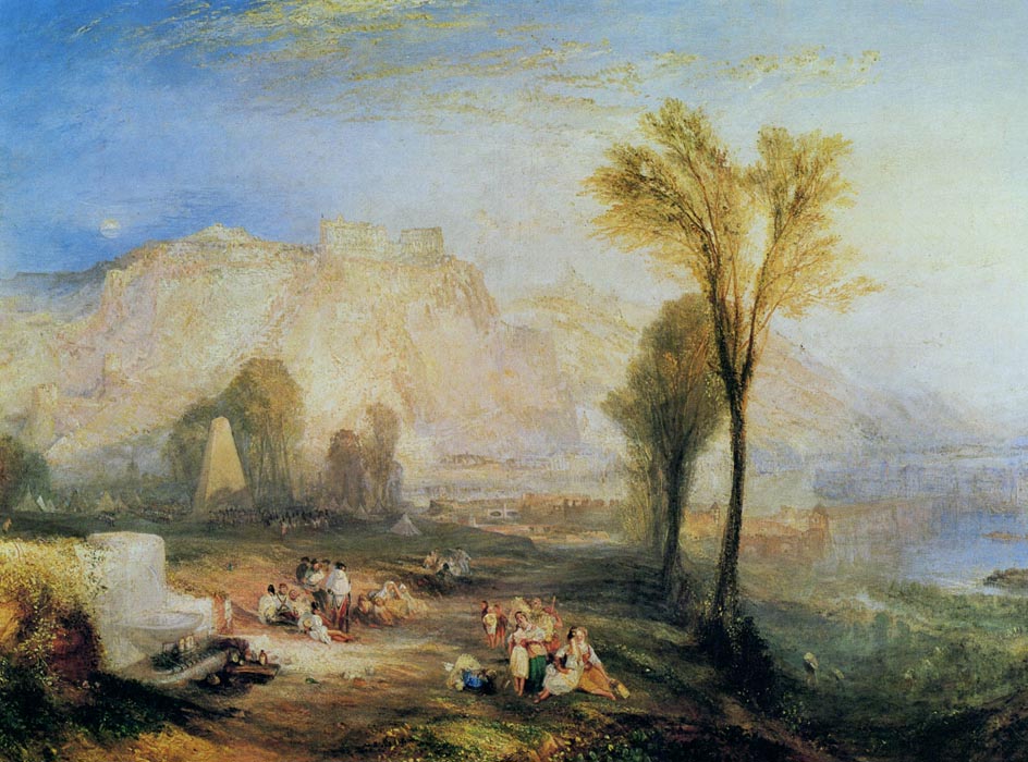Bright Stone of Honour and Tomb of Marceau, from Byron's Childe Harold, 1835