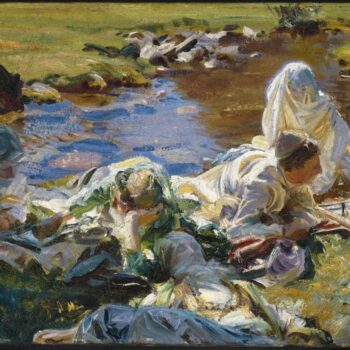 Brooklyn Museum - Dolce Far Niente - John Singer Sargent - overall