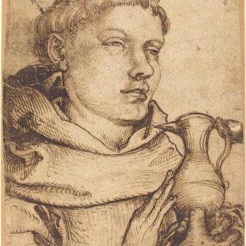 Bust of a Monk Assisting at Communion. 1475-1490