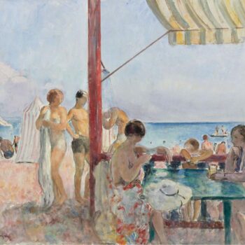 Cafe on the Beach, 1923-25