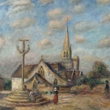 Calvaire and Church of Nizon (near of Pont-Aven)