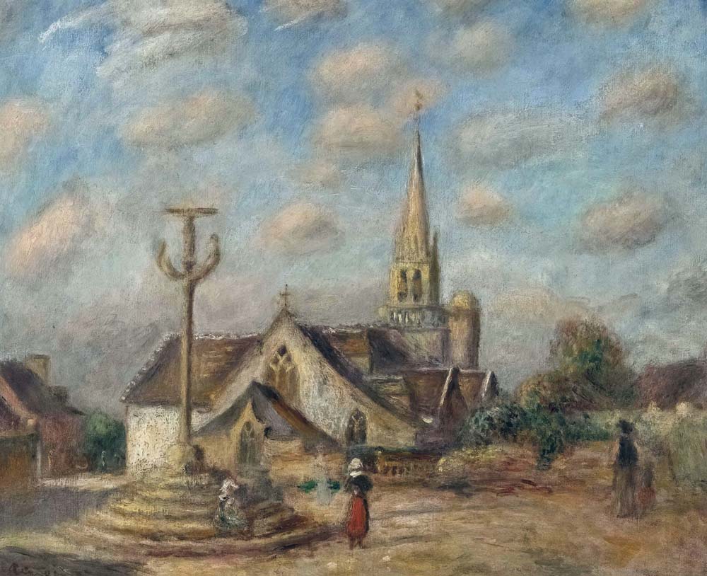Calvaire and Church of Nizon (near of Pont-Aven)