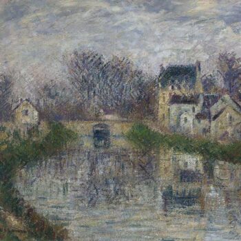 Canal at Moret, 1910