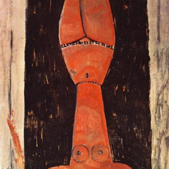Cariatide -  1913 - oil on canvas