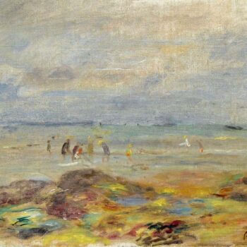 Catchers of Shrimps near Rocks, 1892