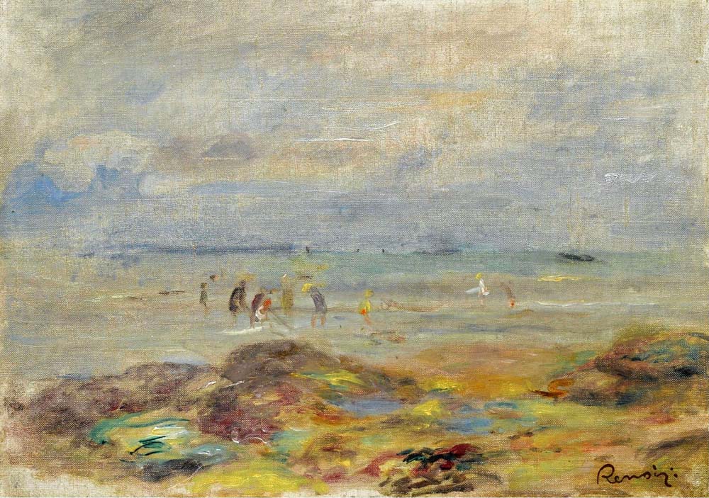 Catchers of Shrimps near Rocks, 1892