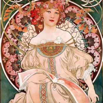Champenois by Alphonse Mucha