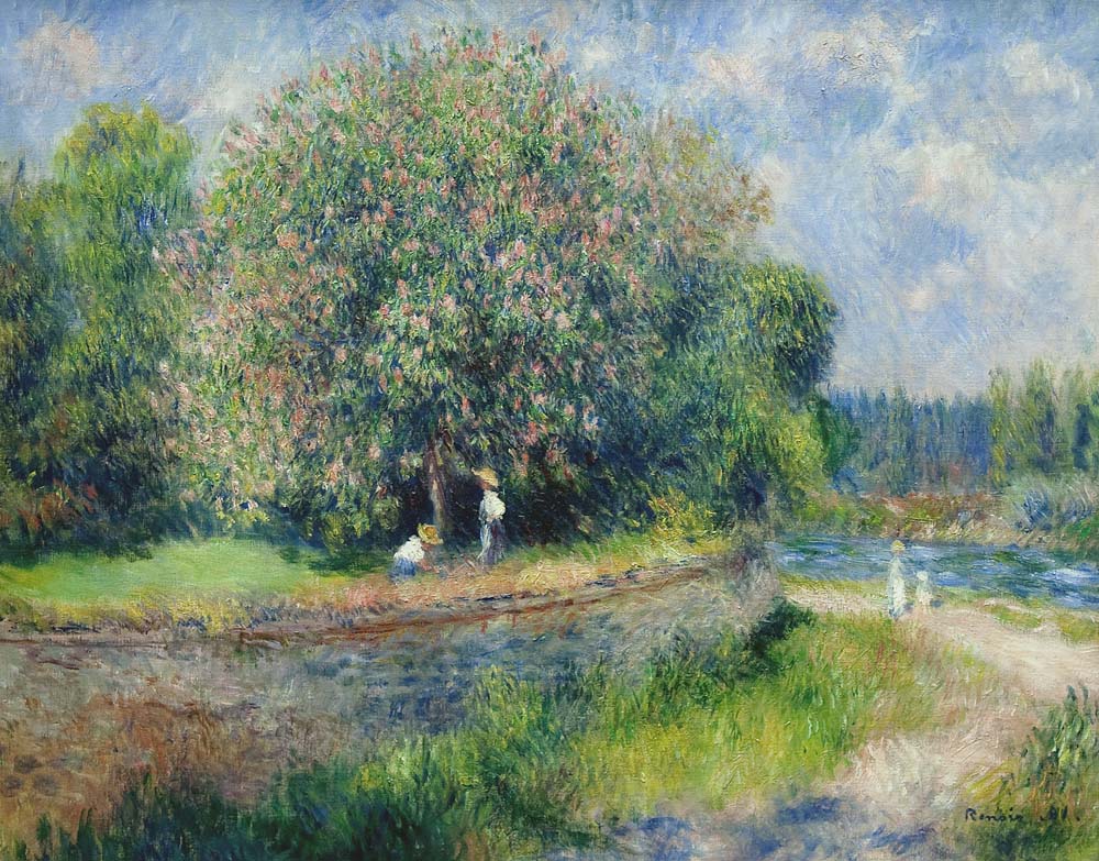Chestnut Tree Blooming, 1881