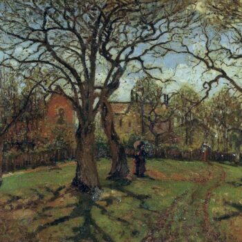Chestnut Trees, Louveciennes, Spring, 1870