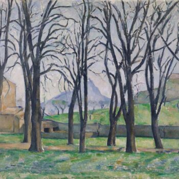 Chestnut Trees at the Jas de Bouffan, 1885-87