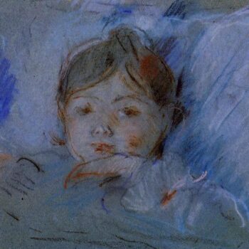 Child in Bed - 1884