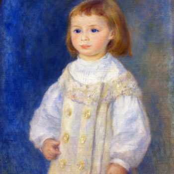 Child in a White Dress (also known as Lucie Berard), 1883