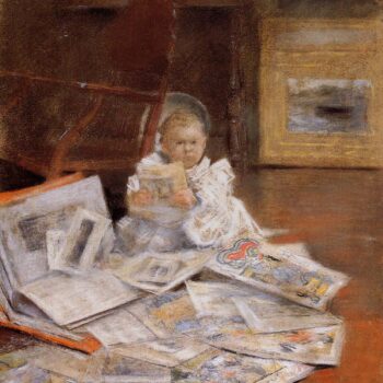 Child with Prints, 1880-84