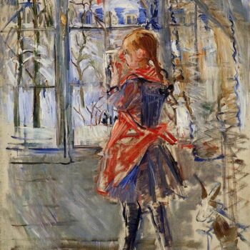 Child with a Red Apron - 1886