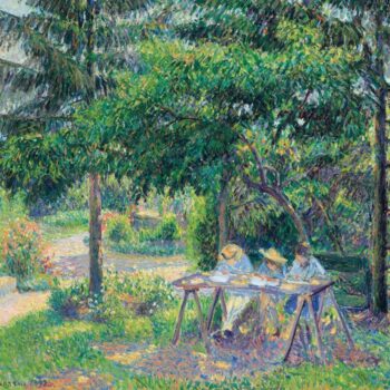 Children in a Garden at Eragny, 1897