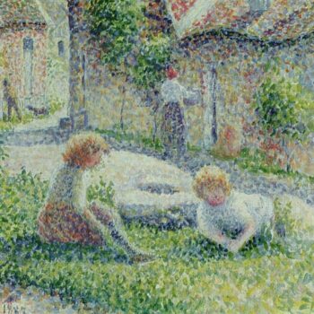 Children near the Farm, 1887