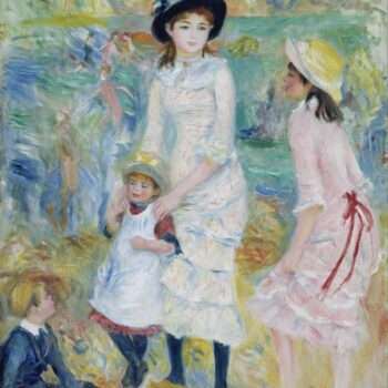 Children on the Seashore, 1883