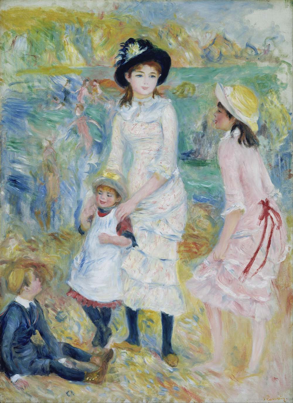Children on the Seashore, 1883