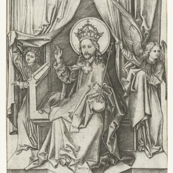 Christ Enthroned. 1470-1490