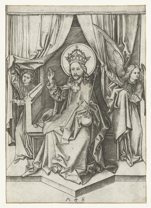 Christ Enthroned. 1470-1490