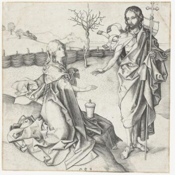 Christ appears to Mary Magdalene. 1470-1490
