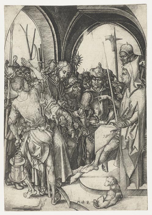 Christ before Annas. 1470-1490