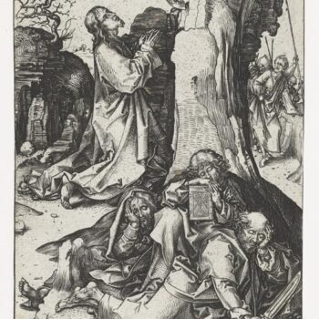 Christ on the Mount of Olives. 1470-1490
