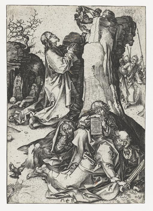 Christ on the Mount of Olives. 1470-1490