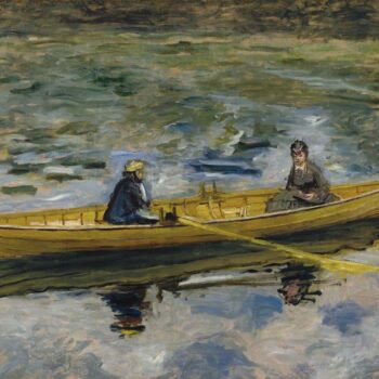 Claude Monet with Mme Henriot, 1880