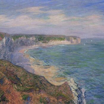 Cliffs at Fecamp in Normandy, 1920